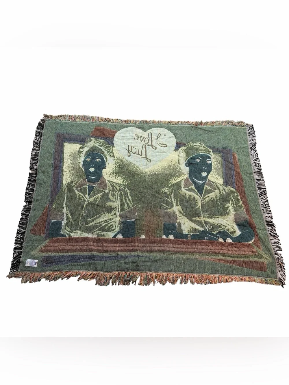I Love Lucy Chocolate Factory The Northwest Company Knit Throw Blanket- 47x61